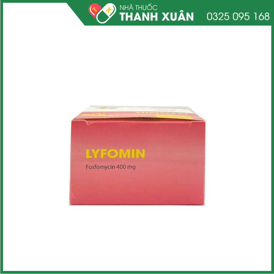 Lyfomin - Điều trị nhiễm khuẩn đường tiết niệu, nhiễm khuẩn da